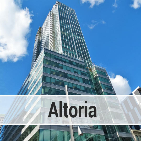 Altoria condos and apartments for sale in Montreal's financial district