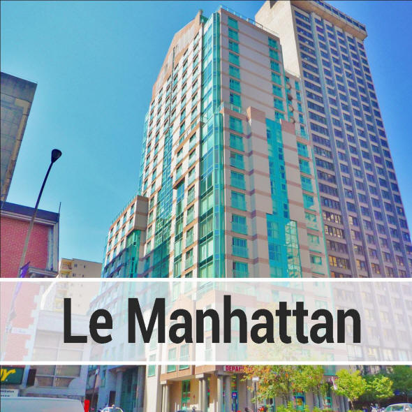 Le Manhattan 1625 Lincoln Condos and apartments for sale and for rent