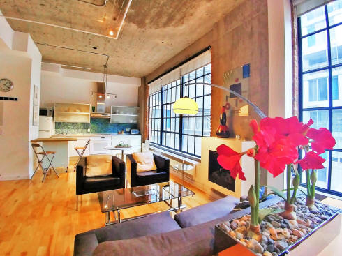Unity Loft for rent Downtown Montreal